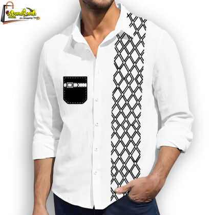 Premium Print Shirt For Stylish Men – Design 05 –
