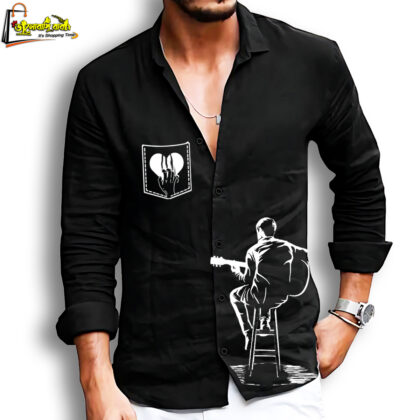 Premium Print Shirt For Stylish Men – Design 10 –